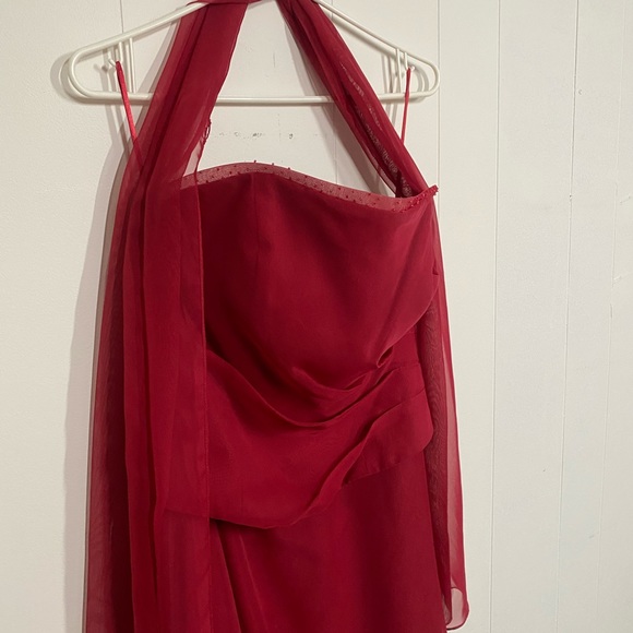 Cranberry Prom/Bridesmaid Dress - Picture 2 of 8